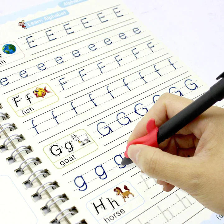 4 Libros Mágicos de Caligrafía