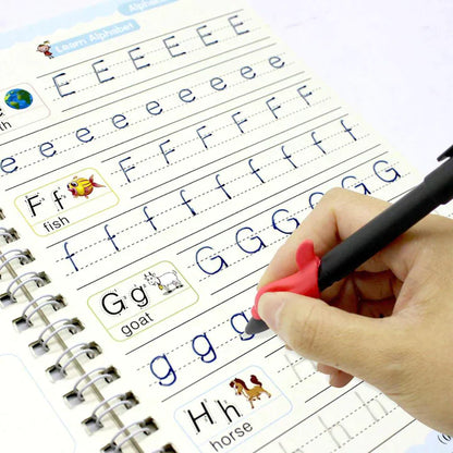 4 Libros Mágicos de Caligrafía