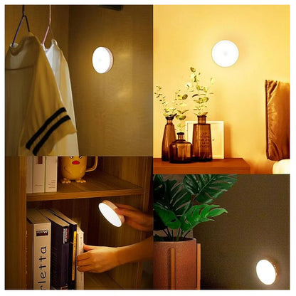 Foco LED con sensor de movimiento recargable