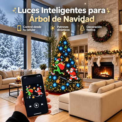 NaviGlow™ – Luces Inteligentes para Árbol de Navidad