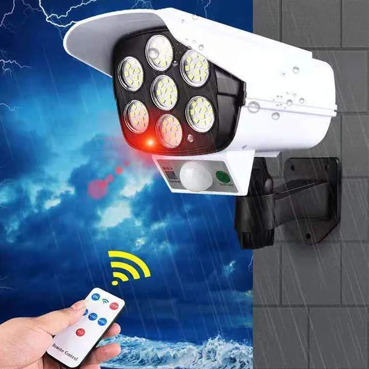 Foco LED Solar tipo Cámara