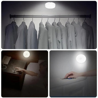 Foco LED con sensor de movimiento recargable