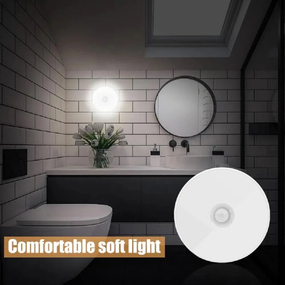 Foco LED con sensor de movimiento recargable