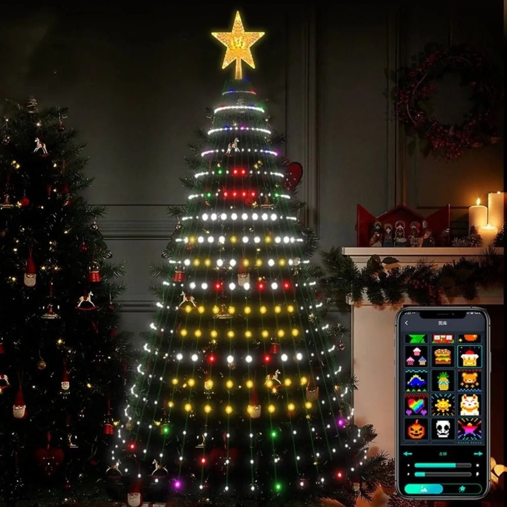 NaviGlow™ – Luces Inteligentes para Árbol de Navidad